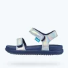 Native Shoes Sandals^Charley Hologram Child Hologram/ Regatta Blue