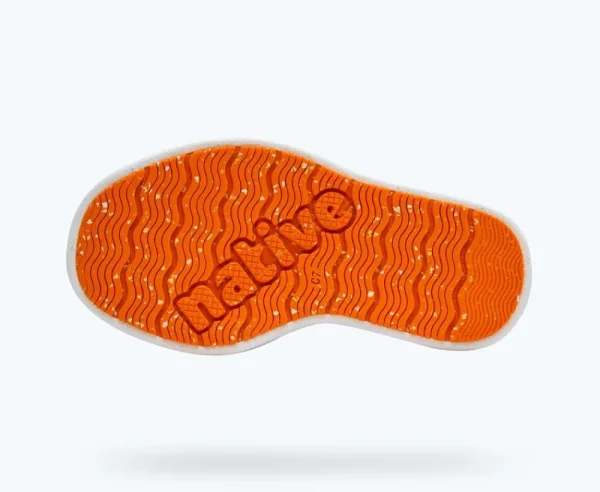 Native Shoes Shoes^Howard Sugarlite Child Frontier Blue/ Shell White/ Foxtail Speckle Rubber