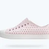 Native Shoes Shoes^Jefferson Milk Pink/ Shell White