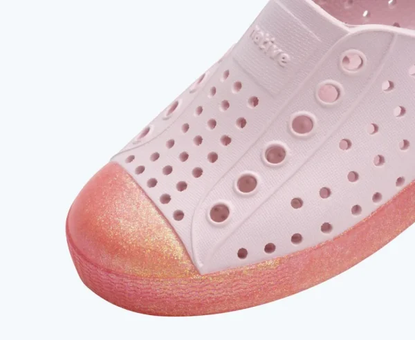 Native Shoes Shoes^Jefferson Bling Child Milk Pink/ Princess Bling