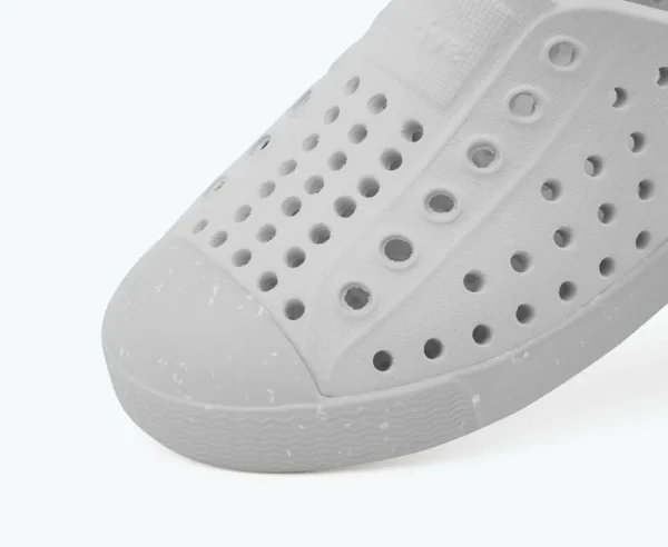 Native Shoes Shoes^Jefferson Bloom Child Mist Grey/ Mist Grey/ Shell Speckles