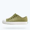 Native Shoes Shoes^Jefferson Child Iguana Green/ Shell White