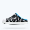 Native Shoes Shoes^Jefferson Cozy Glow Big Kid Jiffy Black/ Shell White/ Shell Lightning Glow