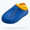 Native Shoes Shoes^Jefferson Cozy Sugarlite Little Kid Uv Blue/ Uv Blue/ Spicy Yellow