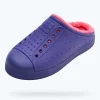 Native Shoes Shoes^Jefferson Cozy Sugarlite Big Kid Ultra Violet/ Ultra Violet/ Dazzle Pink