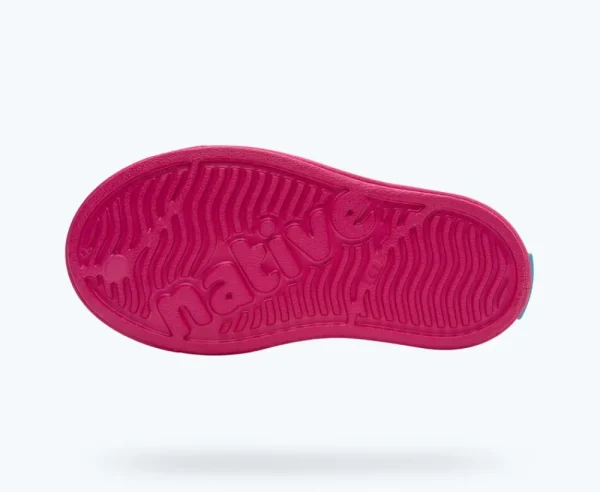 Native Shoes Shoes^Jefferson Cozy Sugarlite Little Kid Radberry Pink/ Radberry Pink/ Sky Blue
