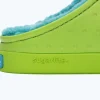 Native Shoes Shoes^Jefferson Cozy Sugarlite Big Kid Snap Green/ Snap Green/ Maui Blue