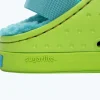 Native Shoes Shoes^Jefferson Cozy Sugarlite Little Kid Snap Green/ Snap Green/ Maui Blue