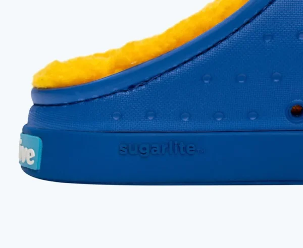 Native Shoes Shoes^Jefferson Cozy Sugarlite Big Kid Uv Blue/ Uv Blue/ Spicy Yellow
