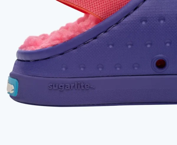 Native Shoes Shoes^Jefferson Cozy Sugarlite Little Kid Ultra Violet/ Ultra Violet/ Dazzle Pink