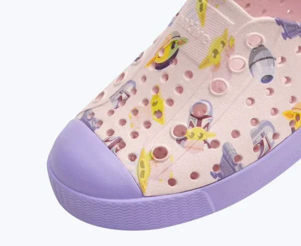 Native Shoes Shoes^Jefferson Star Wars Print Child Milk Pink/ Healing Purple/ Mando Aop