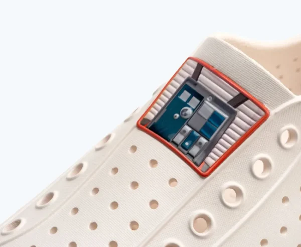 Native Shoes Shoes^Jefferson Star Wars Print Whisper White/ Bone White/ X-Wing Pilot