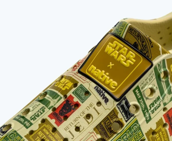 Native Shoes Shoes^Jefferson Star Wars Print Dry Beige/ Dry Beige/ Return Of The Jedi Aop