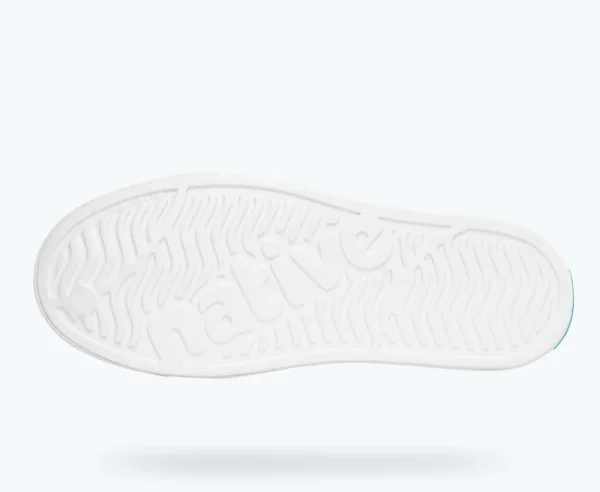 Native Shoes Shoes^Jefferson Sugarlite Block Shell White/ Shell White/ Dazzle Maria Celery Block