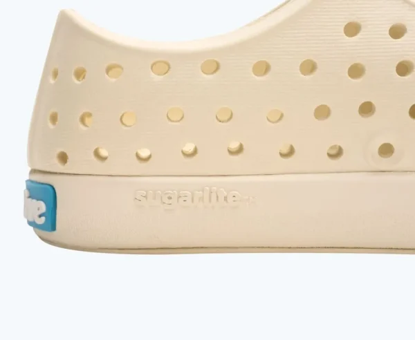 Native Shoes Shoes^Jefferson Sugarlite Block Child Bone White/ Bone White/ Spicy Flame Vallarta Circle