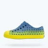 Native Shoes Shoes^Jefferson Sugarlite Ombre Child Vallarta Blue/ Pickle Green/ Vallarta Snap Ombre