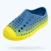 Native Shoes Shoes^Jefferson Sugarlite Ombre Child Vallarta Blue/ Pickle Green/ Vallarta Snap Ombre