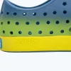 Native Shoes Shoes^Jefferson Sugarlite Ombre Child Vallarta Blue/ Pickle Green/ Vallarta Snap Ombre