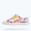Native Shoes Shoes^Jefferson Sugarlite Print Child Milk Pink/ Shell White/ Sea Fan Safari Friends