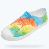 Native Shoes Shoes^Jefferson Sugarlite Print Shell White/ Shell White/ Rainbow Tie Dye