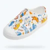 Native Shoes Shoes^Jefferson Sugarlite Print Child Shell White/ Shell White/ Daylight Woodland Friends