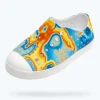 Native Shoes Shoes^Jefferson Sugarlite Print Child Shell White/ Shell White/ Laflame Thermal