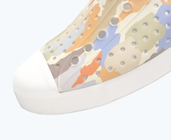 Native Shoes Shoes^Jefferson Sugarlite Print Shell White/ Shell White/ Green Brush Camo