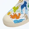 Native Shoes Shoes^Jefferson Sugarlite Print Child Shell White/ Bone White/ Candy Safari Friends
