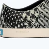Native Shoes Shoes^Jefferson Sugarlite Print Jiffy Black/ Bone White/ Jiffy Bone Multi Hex