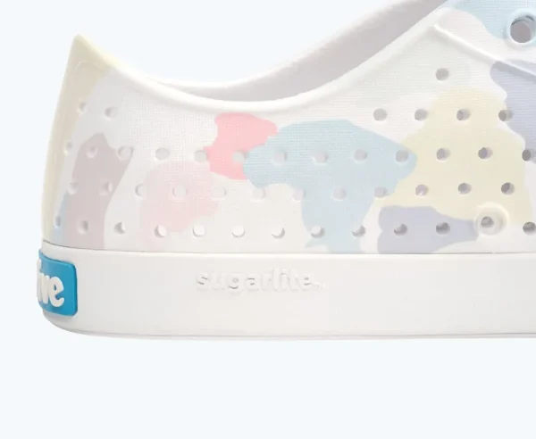 Native Shoes Shoes^Jefferson Sugarlite Print Shell White/ Shell White/ Pink Brush Camo