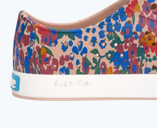 Native Shoes Shoes^Jefferson Sugarlite Print Chameleon Pink/ Shell White/ Uv Mystic Micro Floral