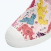 Native Shoes Shoes^Jefferson Sugarlite Print Child Milk Pink/ Shell White/ Sea Fan Safari Friends