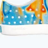 Native Shoes Shoes^Jefferson Sugarlite Print Child Shell White/ Shell White/ Laflame Thermal