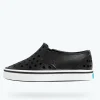 Native Shoes Shoes^Miles Child Jiffy Black/ Shell White