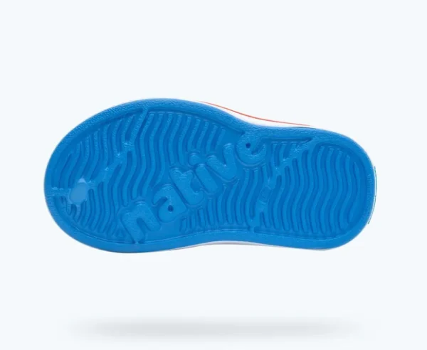 Native Shoes Shoes^Miles Child Resting Blue/ Shell White/ Hyper Red