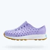 Native Shoes Shoes^Robbie Sugarlite Child Healing Purple/ Shell White/ Mash Speckle Rubber