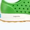 Native Shoes Shoes^Robbie Sugarlite Child Grasshopper Green/ Shell White/ Mash Speckle Rubber