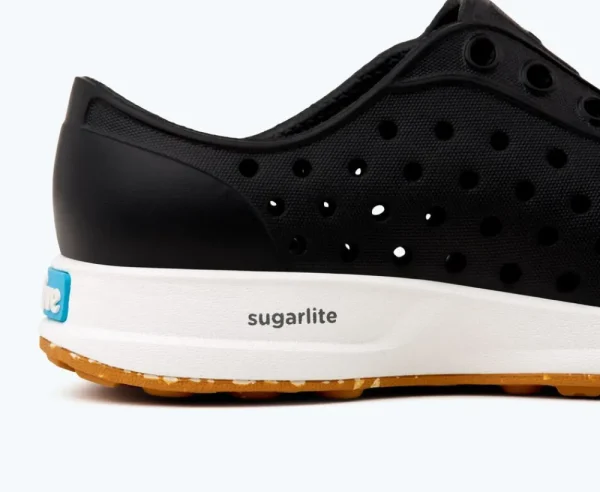 Native Shoes Shoes^Robbie Sugarlite Child Jiffy Black/ Shell White/ Mash Speckle Rubber