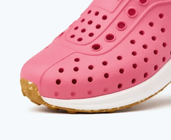Native Shoes Shoes^Robbie Sugarlite Child Hollywood Pink/ Shell White/ Mash Speckle Rubber