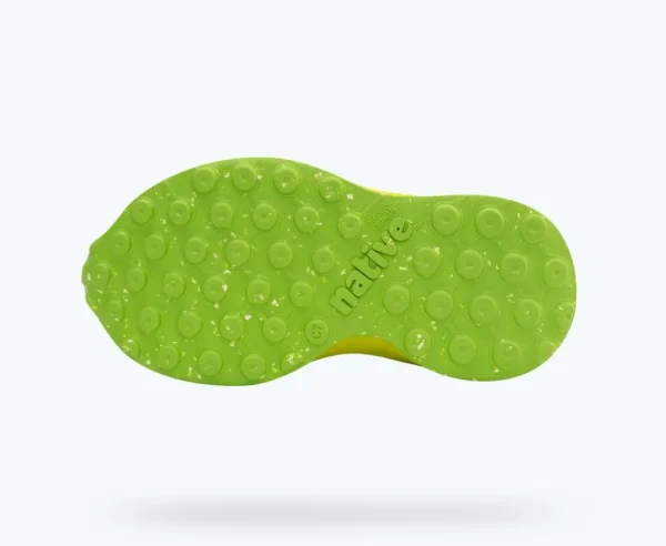 Native Shoes Shoes^Robbie Sugarlite Print Child Resting Blue/ Pickle Green/ Uv Pickle Speed/ Snap Speckle Rubber